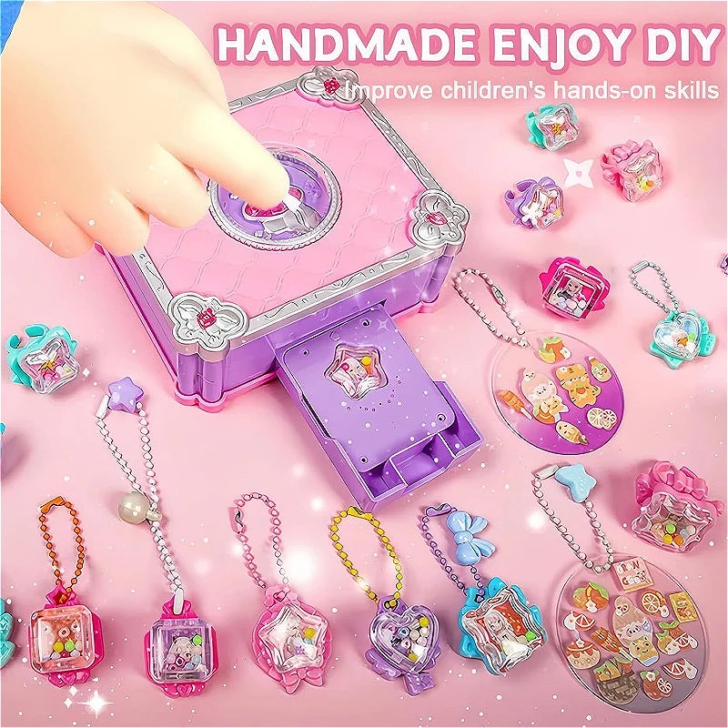 Jewelry Making Machines - ชุดทำสติกเกอร์ 3 มิติ DIY เครื่องทำเครื่องประดับ งานศิลปะและงานฝีมือ