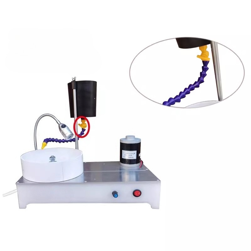Jewelry Making Dc - เครื่องเจียรและขัดอัญมณีแบบตั้งโต๊ะ - 2800 รอบต่อนาที 120 วัตต์