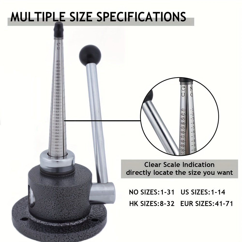 แหวน Sizer Mandrel 4 เครื่องชั - Jewelry Making Machines บทวิจารณ์และราคา