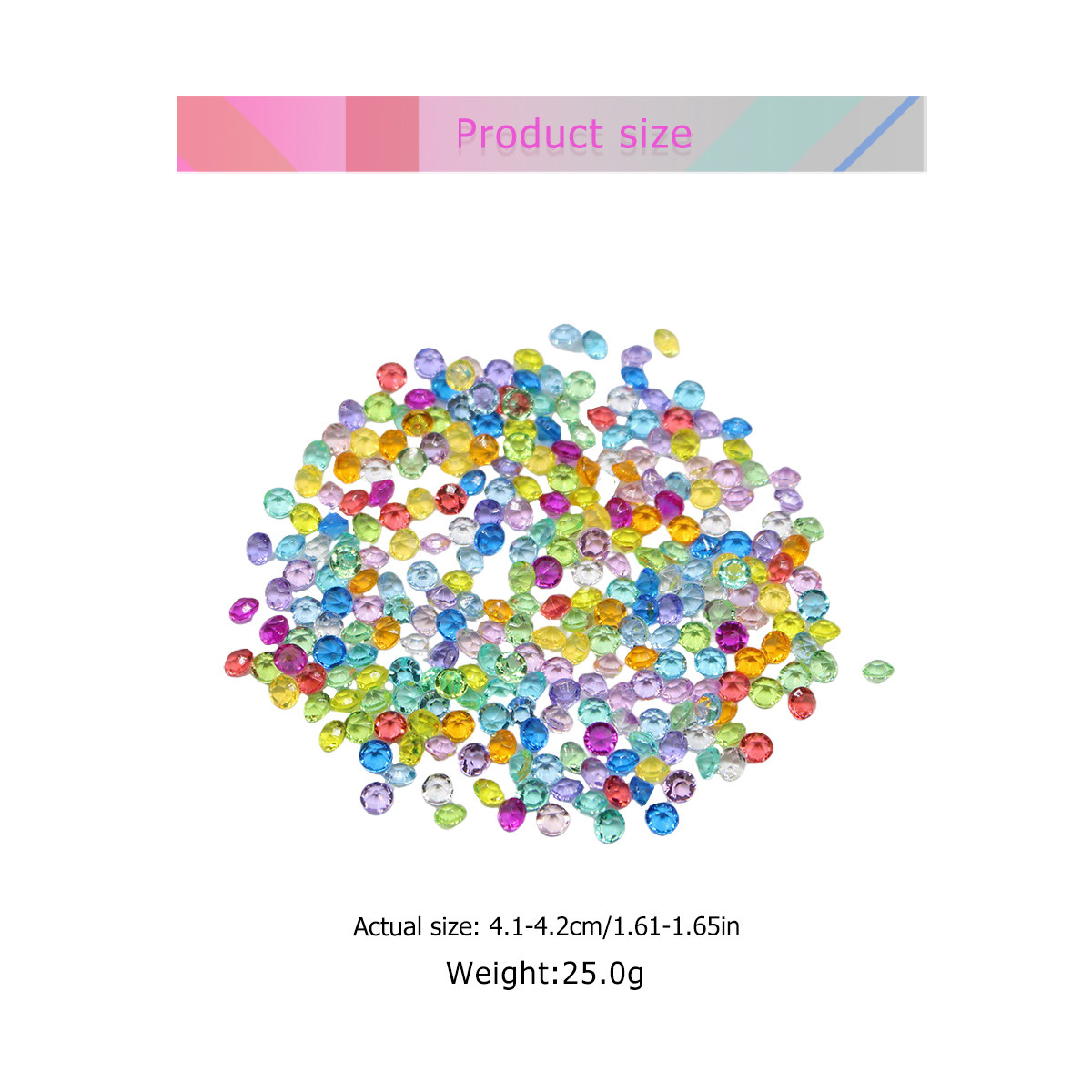 ลูกปัดอะคริลิกทรงเพชร 4.5 มม.  - Jewelry Making Drill บทวิจารณ์และราคา
